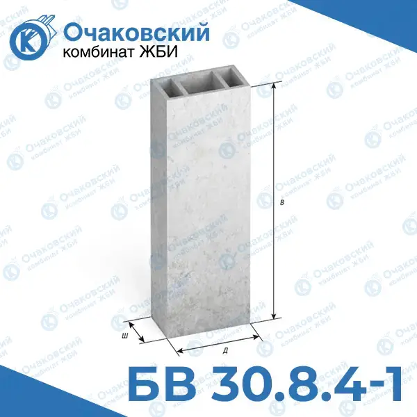 Вентиляционный блок БВ 30.8.4-1