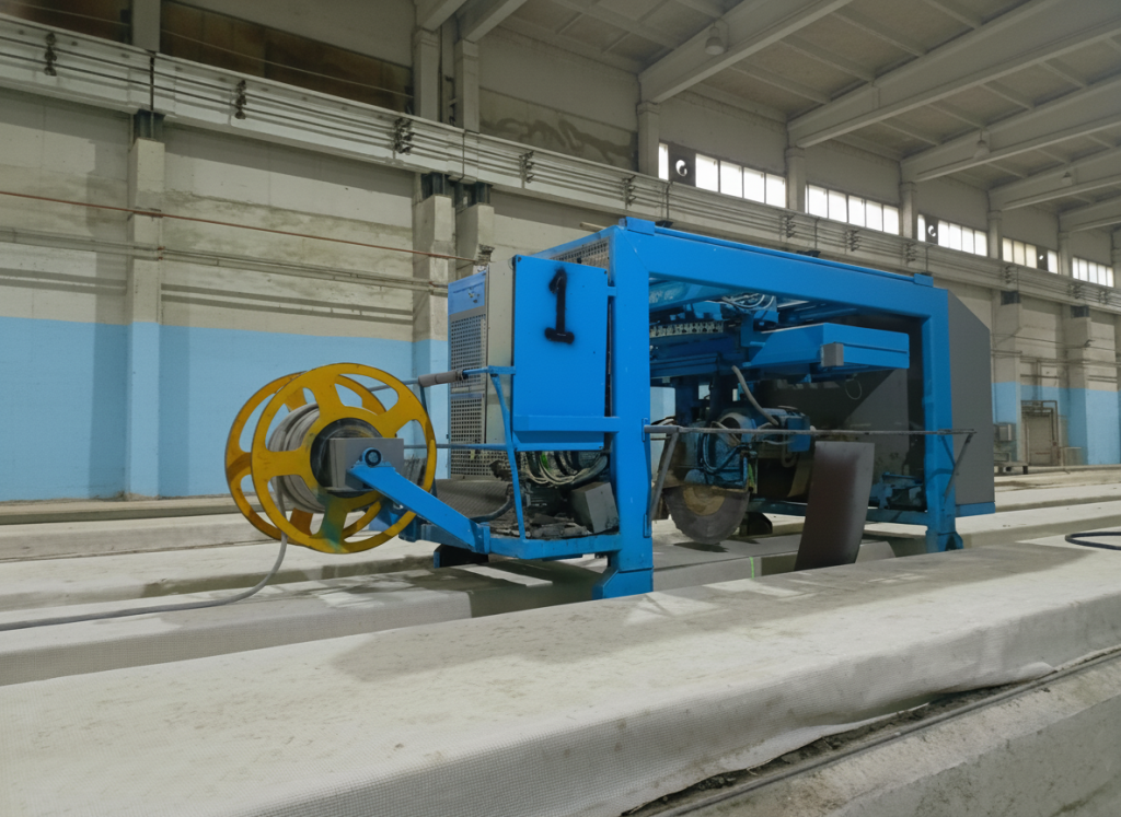 Производство пустотных плит перекрытия ПБ. Очаковский комбинат ЖБИ Производство пустотных плит перекрытия ПБ. Очаковский комбинат ЖБИ