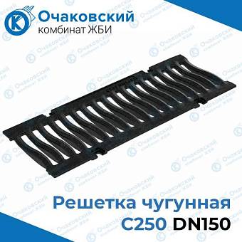 Решетка чугунная С250, DN150